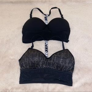 Bundle of two PINK by Victoria’s Secret lightly padded sports bra